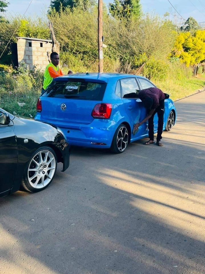 Buy used volkswagen polo blue car in pietersburg in limpopo