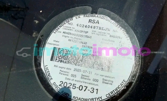 Buy Used Datsun GO Blue Car in Johannesburg in Gauteng Buy Used Datsun GO Blue Car in Johannesburg in Gauteng